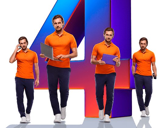 Великолепная четверка Ростелеком в&nbsp;деревня Безъязыково (Красноярский край)